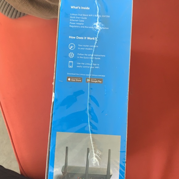 Nib Linksys max-stream dual-band WiFi 5 router - Picture 4 of 5